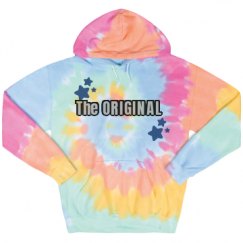 Unisex Tie-Dye Fleece Hoodie
