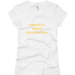Ladies Slim Fit Basic Promo Jersey Tee