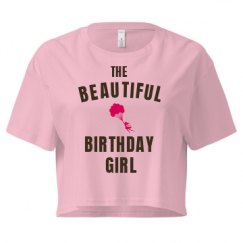 Ladies Festival Cali Crop Top Tee