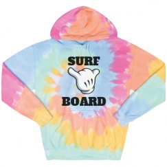 Unisex Tie-Dye Fleece Hoodie