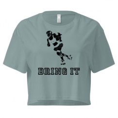 Ladies Festival Cali Crop Top Tee