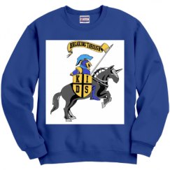 Unisex Film and Foil Crewneck Sweatshirt