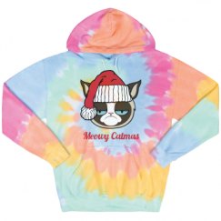 Unisex Tie-Dye Fleece Hoodie
