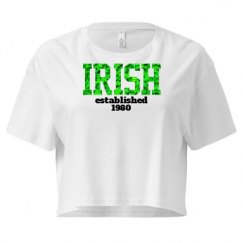 Ladies Festival Cali Crop Top Tee