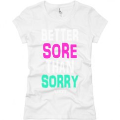 Ladies Slim Fit Basic Promo Jersey Tee