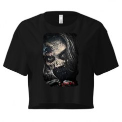 Ladies Festival Cali Crop Top Tee