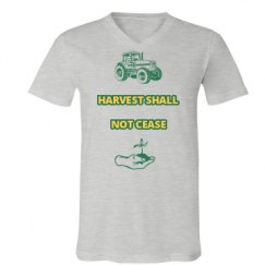 Unisex V-Neck Jersey Tee