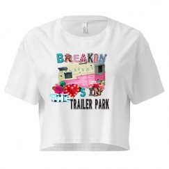 Ladies Festival Cali Crop Top Tee