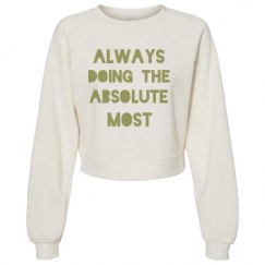 Women's Raglan Pullover Fleece