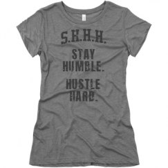 Ladies Slim Fit Super Soft Triblend Tee