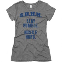 Ladies Slim Fit Super Soft Triblend Tee