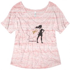 Ladies Flowy Slouchy Tee