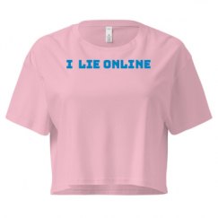 Ladies Festival Cali Crop Top Tee