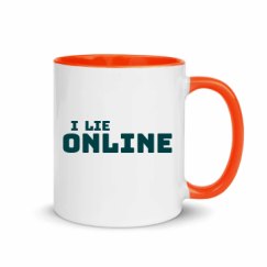 11oz Ceramic Mug with Color Inside