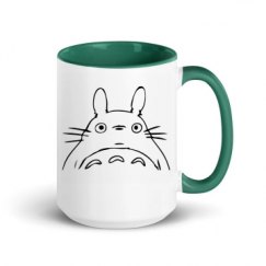 15oz Ceramic Mug with Color Inside