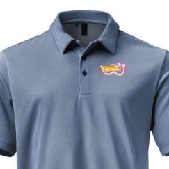 adidas Space-Dyed Polo Shirt