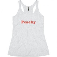 Ladies Slim Fit Super Soft Racerback Triblend Tank