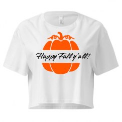 Ladies Festival Cali Crop Top Tee