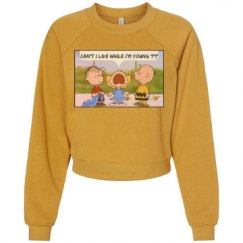 Women's Raglan Pullover Fleece