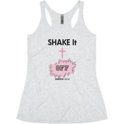 Ladies Slim Fit Super Soft Racerback Triblend Tank