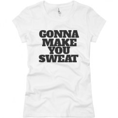 Ladies Slim Fit Basic Promo Jersey Tee