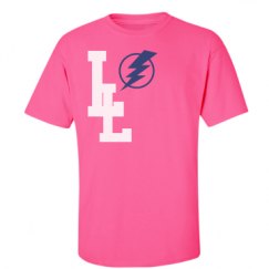 Unisex Ultra Cotton Safety Neon Crewneck Tee