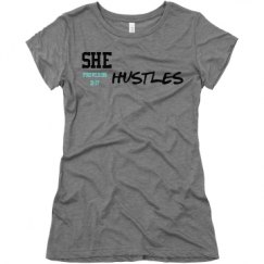 Ladies Slim Fit Super Soft Triblend Tee