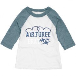 Toddler 3/4 Sleeve Raglan Tee