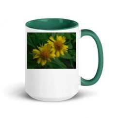 15oz Ceramic Mug with Color Inside
