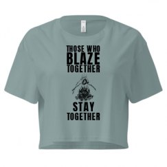 Ladies Festival Cali Crop Top Tee