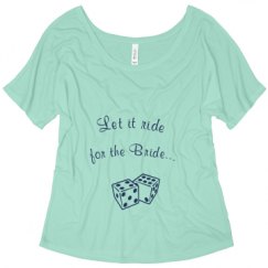 Ladies Flowy Slouchy Tee