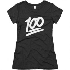 Ladies Slim Fit Super Soft Triblend Tee