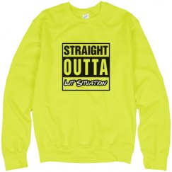 Unisex Neon Crewneck Sweatshirt