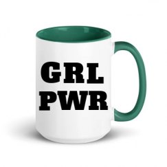 15oz Ceramic Mug with Color Inside