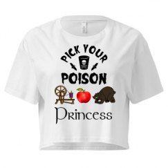 Ladies Festival Cali Crop Top Tee