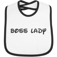 Infant Contrast Trim Bib