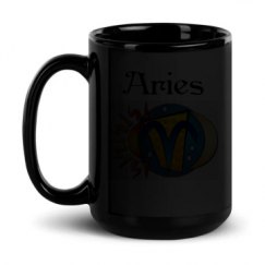 15oz Black Glossy Mug