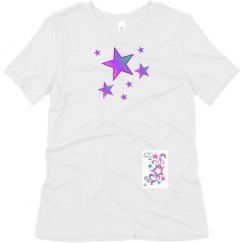 Ladies Relaxed Fit Super Soft Triblend Tee