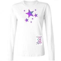 Ladies Relaxed Fit Basic Long Sleeve Tee