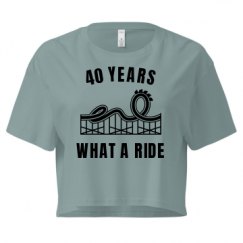 Ladies Festival Cali Crop Top Tee