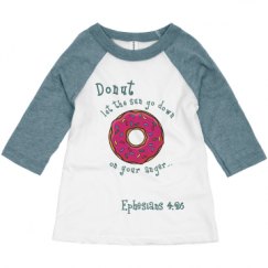 Toddler 3/4 Sleeve Raglan Tee