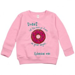 Toddler Crewneck Basic Promo Sweatshirt