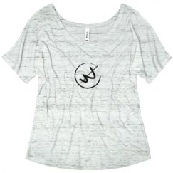 Ladies Flowy Slouchy Tee