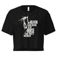 Ladies Festival Cali Crop Top Tee