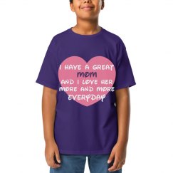 Great Mom youth tee