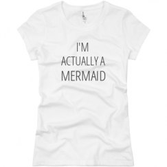 Ladies Slim Fit Basic Promo Jersey Tee