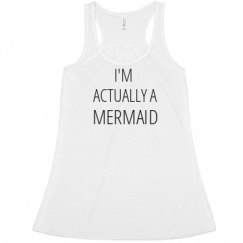 Ladies Flowy Racerback Tank