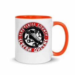 11oz Ceramic Mug with Color Inside