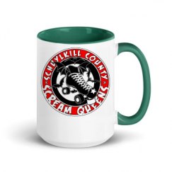 15oz Ceramic Mug with Color Inside