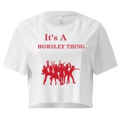 Ladies Festival Cali Crop Top Tee